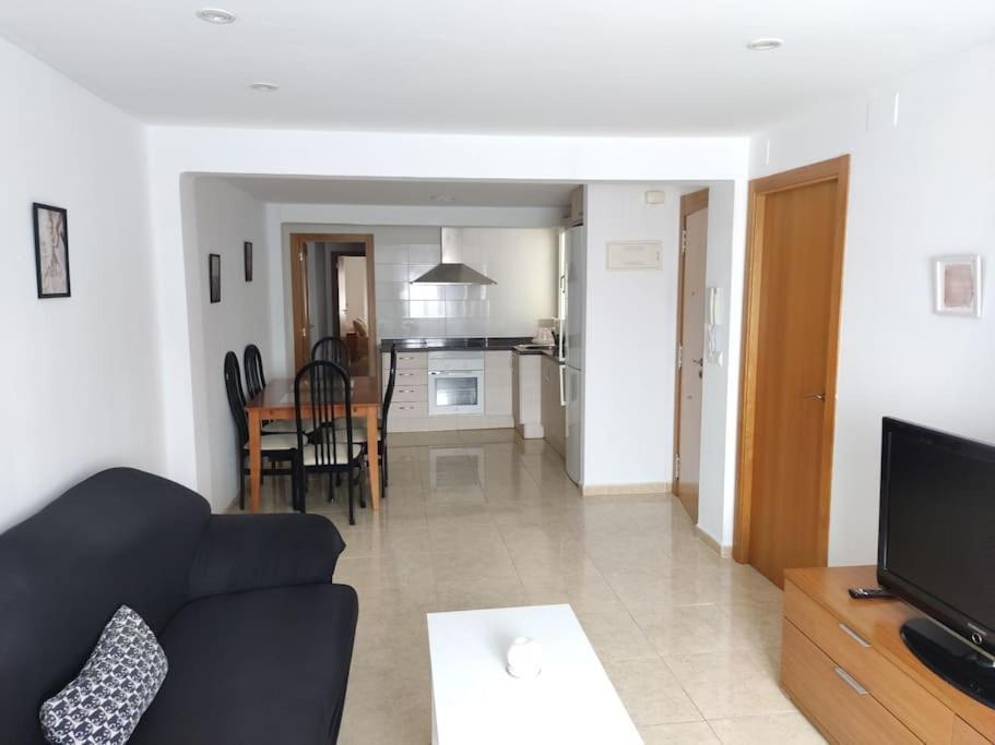 Piso En Playa De Gandia! Lägenhet Exteriör bild